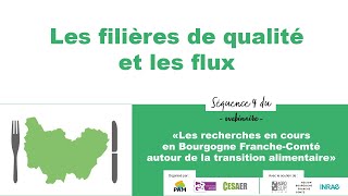 Transition Alimentaire : filières de qualité et flux