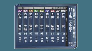 G3 開設68周年記念競輪 瀬戸の王子杯争覇戦 2日目 11R 二次予選A REPLAY (玉野競輪場)