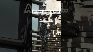 William James quotes for unmotivated people