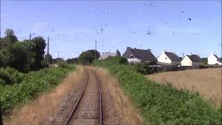 De Auray à Quiberon avec les autorails X2100 du Tir Bouchon