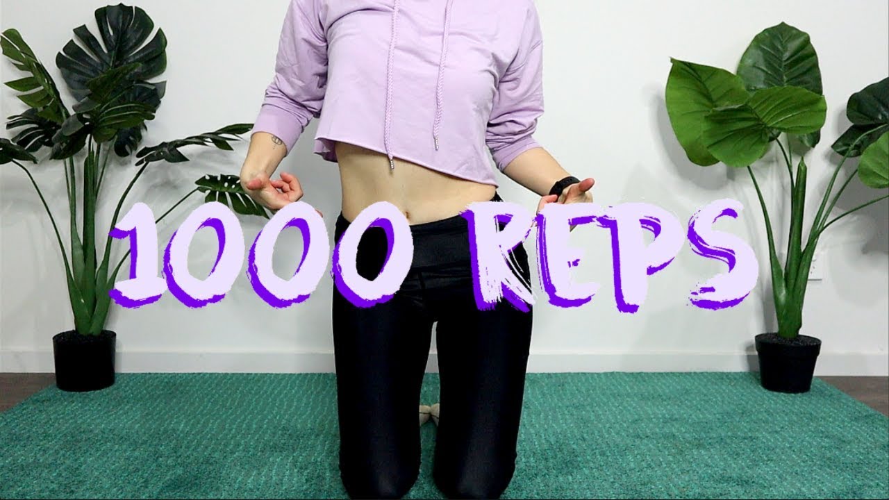 1000 Reps Abs Challenge Youtube