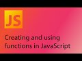 JavaScript 2021 Tutorial 8 - Functions