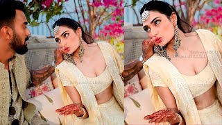 Athiya Shetty Grand Wedding Mehendi Ceremony VIDEO