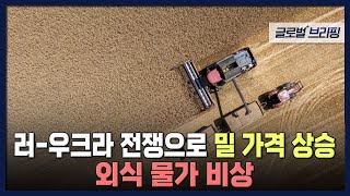 2022. 04. 14. [글로벌브리핑] 러-우크라 전쟁으로 밀 가격 상승‥외식 물가 비상