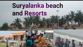 Suryalanka beach ⛱️🏖️ Bapatla👍😍#vlog#part-1#