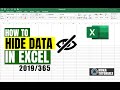 HOW TO HIDE AND UNHIDE SPECIFIC CELLS WITH A PASSWORD IN EXCEL - Moka Tutorials