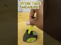 This Ryobi Tape Measure is detailed!!!! #ryobi #tools #tapemeasure