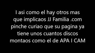 Apache    En Defensa Propia LETRA