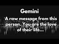 Gemini Love Tarot - A raw message from this person...