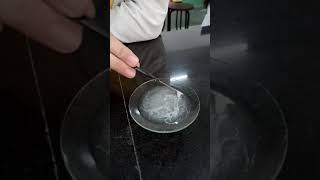 Spooling of DNA extracted from onion