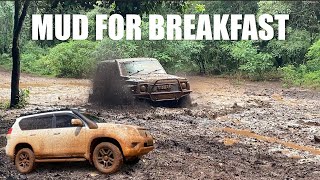 MUD FOR BREAKFAST 2024 | TOOK US HOURS TO RECOVER THE 80 SERIES | BROKE A WINDSHIELD | @boostminer