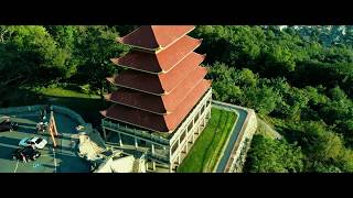 Another Beautiful 4k Drone Footage The Pagoda Japanese structure in Reading PA Dji Mavic Air