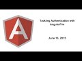Tackling Authentication with AngularFire