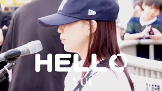 🎵天使の歌声！（歌詞付）『HELLO／YUI』coverd  by【丸山純奈（Sumina Maruyama）】水戸路上ライブ