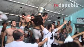 El festejo en el vestuario | Danubio Campeón del Apertura 2013