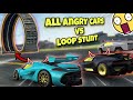 All angry cars VS loop stunt😱||Extreme car driving simulator🔥||