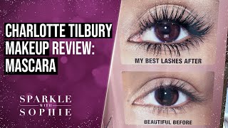 CHARLOTTE TILBURY MASCARA REVIEW | FULL FAT LASHES | PILLOW TALK | LEGENDARY LASHES