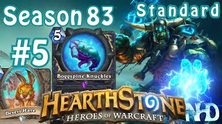 Let's Play Hearthstone (S83) Standard Ranked vs Mage BlackWin