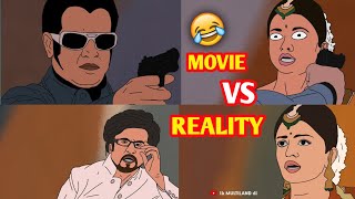 ROBOT movie vs reality part -2/funny spoof animation video 🤣#rajnikanth #hindi #robot#multiland#sudu