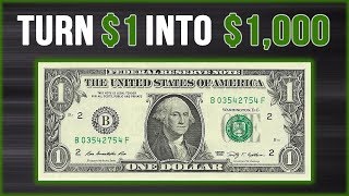 Turning $1 Into $1,000 Profit (In 35 Days) SEE HOW