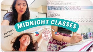 🌙CLASSES AT MIDNIGHT: productive day routine as a student abroad at Cornell University!