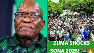 Jacob Zuma STUNS SONA 2025! 🇿🇦🔥 What’s His Next Move?