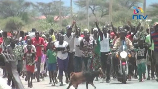 Baringo murder protests; Demonstrations after murder of 2 politicians