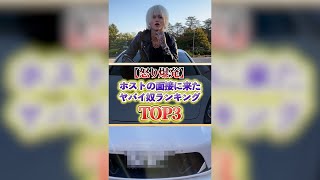 【怒り爆発】ホストクラブに面接に来たヤバイ奴TOP3#shorts