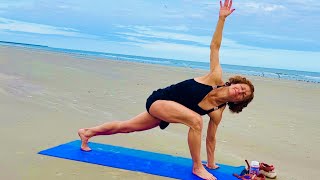 Cumberland Island Beach Yoga w Miss Moonshine