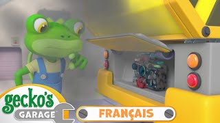 Réparer la voiture | Le Garage de Gecko｜Camions pour enfants