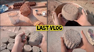 last Vlog in this channel❣️Dusty Textures Ke Masy dar Crumbling/Channel updates