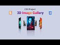 Create a 3D Image Carousel Animation with Pure HTML CSS | No JavaScript! | MZCode01 #css #coding
