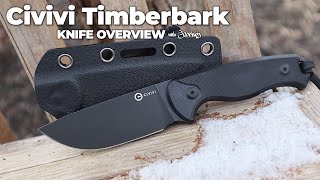 Civivi Timberbark Fixed Blade Knife | 5-Minute Overview | Atlantic Knife