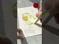 子供と簡単お絵かき2025年賀状の描き方！🐍 オイルパステル クレヨン ピクニック お正月 冬休み ハンドメイド 子供が喜ぶ 子供と遊ぶ 図工 美術 蛇年 年末年始 手紙