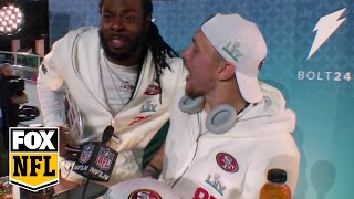 San Francisco 49ers best podium moments from Super Bowl LIV Opening Night | FOX NFL