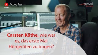 Carsten Köthe über seine eigene Erfahrungen mit Hörgeräten