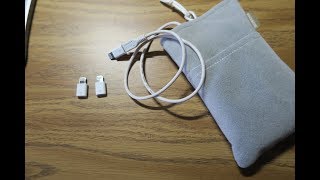 iphone変換アダプタ購入してみた♪ microUSB to Lightning ｱｲﾌｫﾝ ﾏｲｸﾛUSB