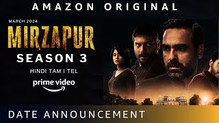 mirzapur season 3 release date I official trailer I amazon prime I mirzapur 3 release date Imirzapur