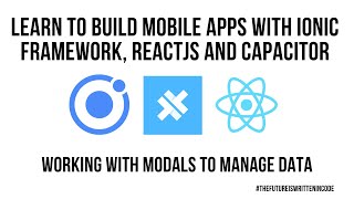 Ionic Framework ReactJS Modal Tutorial