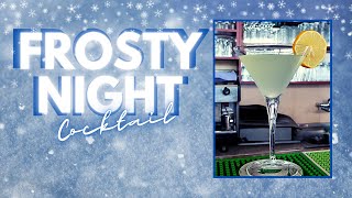 Festive Gin Cocktail Recipe: The Frosty Night