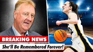 JUST IN: Larry Bird Breaks Silence: Caitlin Clark’s Future Is Bright!