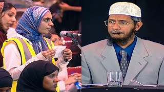 Clear Contradiction in Quran Girl challenged dr zakir naik