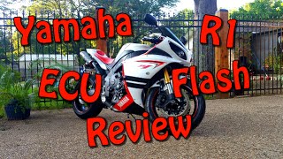 SuperBike Unlimited Yamaha R1 ECU Flash Tune Review and First Ride | Mods Walkaround