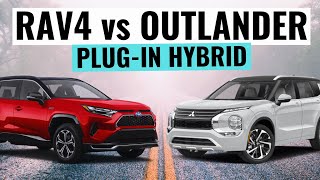 2024 Toyota RAV4 Prime VS Mitsubishi Outlander PHEV || Which Plug In Hybrid SUV Is Best?