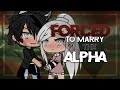 Forced To Marry The Alpha | Gacha Life Mini Movie | GLMM