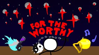 Animator, Strategist & Tryhard vs Hardmode Master For the Worthy (ft. Adventurer32 & Terrasteel)
