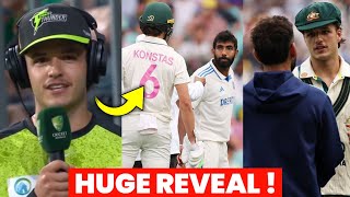 Sam Konstas Reveals Chat with Virat Kohli and Regrets Fight with Bumrah