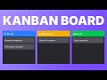 Build a Kanban Board with Drag & Drop using React and Tailwind Tutorial