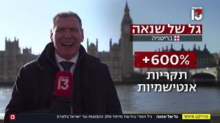 "מדינת טרור": תיעוד מיוחד מלב ההפגנות נגד ישראל בלונדון