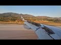 Προσγείωση στην Μυτιλήνη με aegean landing in mytilini with aegean